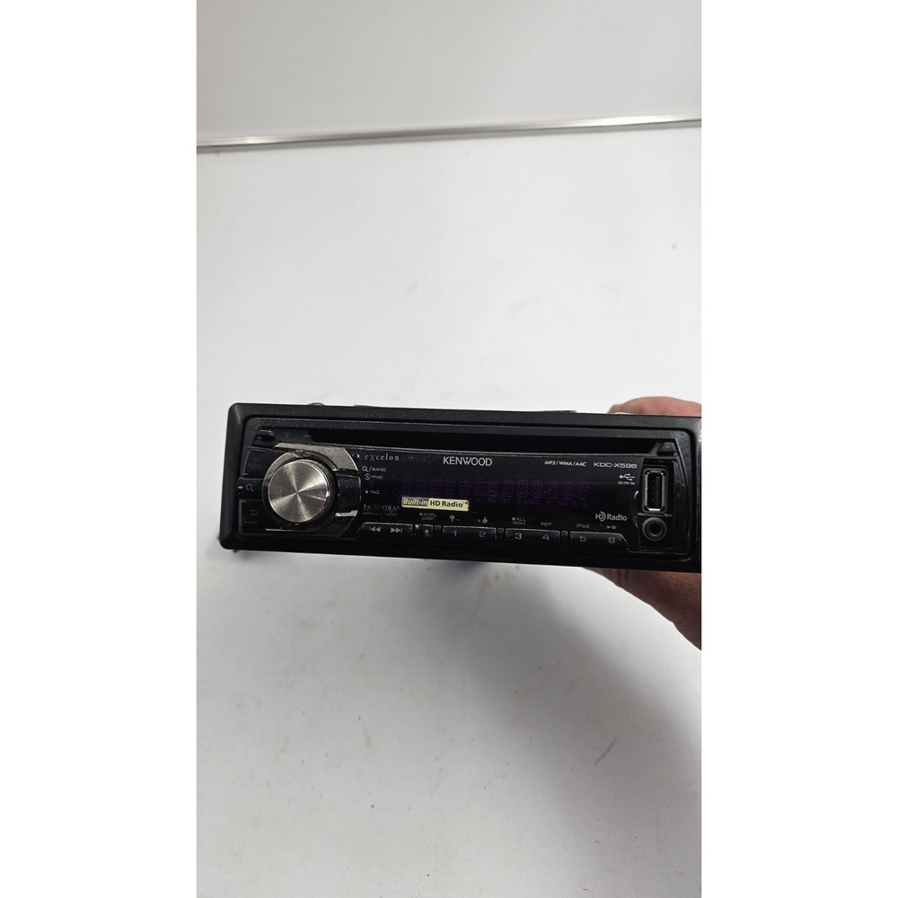 Kenwood KDC-X596 Single DIN I. dash Car CD Receiver
